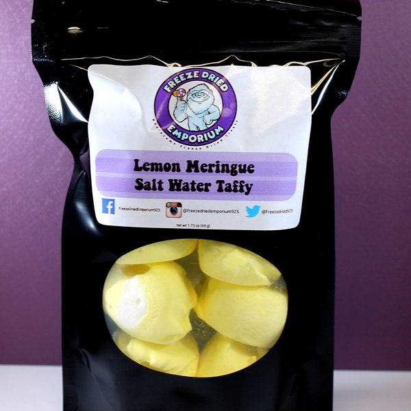 Lemon Meringue - Freeze Dried Salt Water Taffy