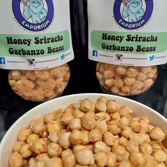 Freeze Dried Honey Sriracha Garbanzo Beans Etsy
