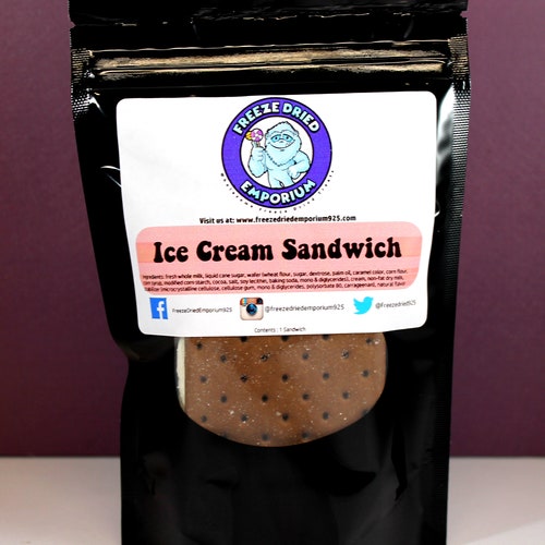 Freeze Dried Strawberry Ice Cream Locally Made With Fresh Etsy