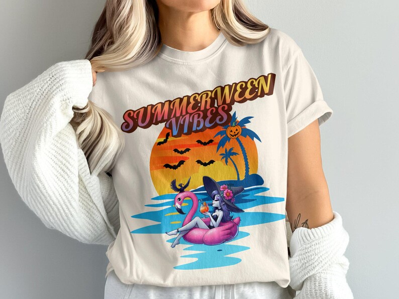 summerween summer ween shirt comfort colors hot ghoul summer