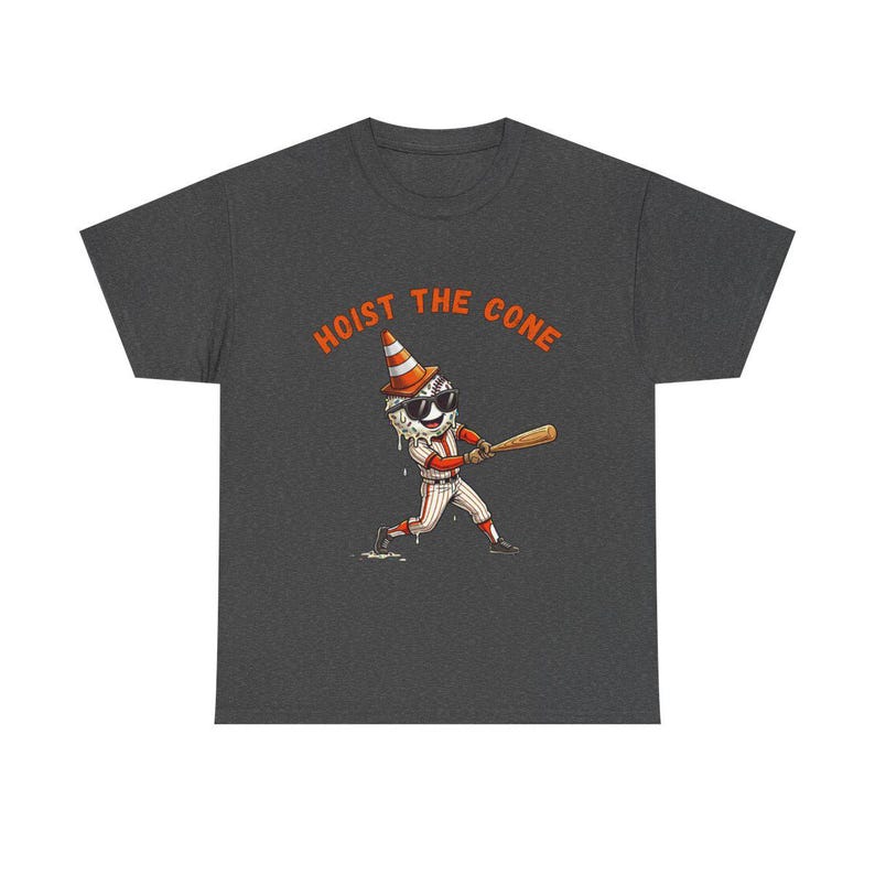 Hoist The Cone T Shirt, Comfort Colors Funny Baseball Hoist The Cone Meme Shirt, Pirates Traffic Cone, Pittsburg Baseball Fan Gift Tee, Baseball Lover
