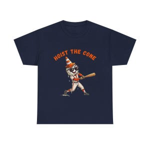 Hoist The Cone T Shirt, Comfort Colors Funny Baseball Hoist The Cone Meme Shirt, Pirates Traffic Cone, Pittsburg Baseball Fan Gift Tee, Baseball Lover