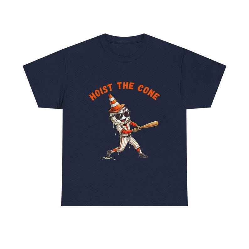 Hoist The Cone T Shirt, Comfort Colors Funny Baseball Hoist The Cone Meme Shirt, Pirates Traffic Cone, Pittsburg Baseball Fan Gift Tee, Baseball Lover