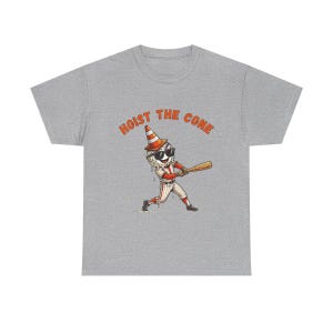 Hoist The Cone T Shirt, Comfort Colors Funny Baseball Hoist The Cone Meme Shirt, Pirates Traffic Cone, Pittsburg Baseball Fan Gift Tee, Baseball Lover
