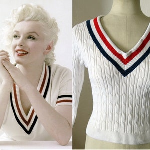 Marilyn Monroe sweater copy from the Milton Greene in 1956. size approx. M