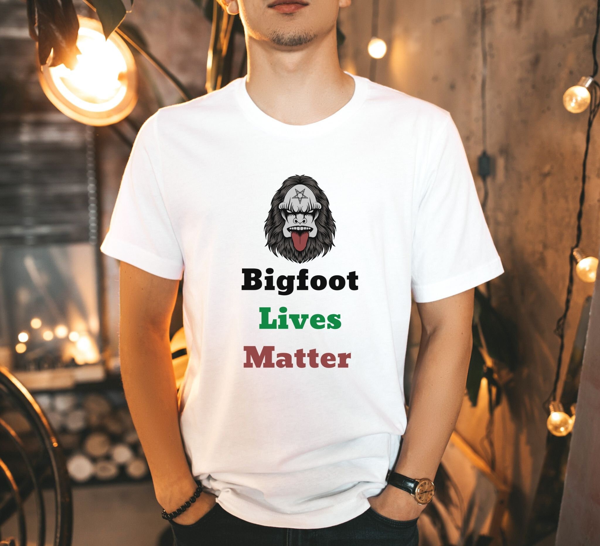 bigfoot lives matter shirt