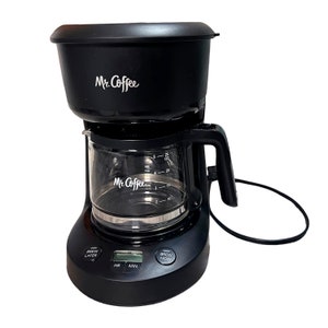 Mr. Coffee 5-cup Programmable Coffee Maker, 25 Oz. Mini Brew, Black E236106  