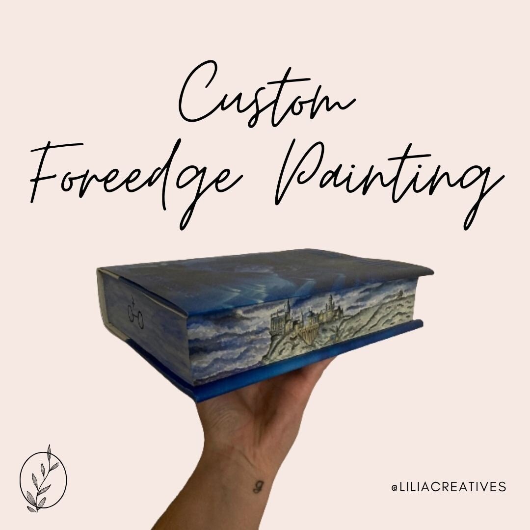 Custom Foreedge Painting Down Payment Foreedge 2024 Etsy