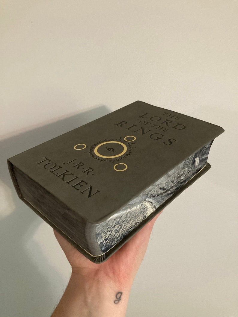 Lord of the Rings Foreedge Painting Foreedge Foreedge Etsy