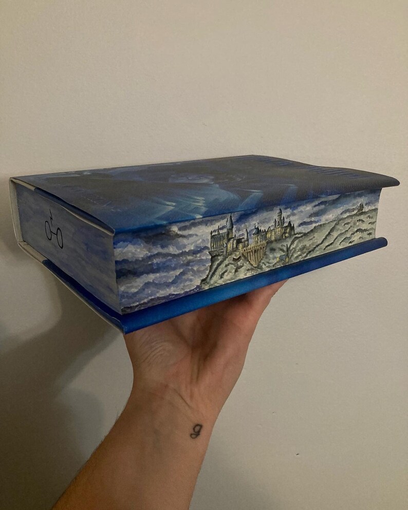 Harry Potter Foreedge Painting Hogwarts Foreedge Painting Fore Edge