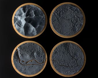 Custom 3D Printed City or Landscape Model