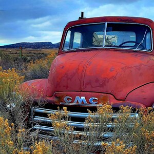 Vintage Pickup Truck- Original Americana Art Photography- Digital Download- Print Instantly-printable wall art