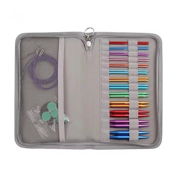 Circular Interchangable Knitting Needle Set