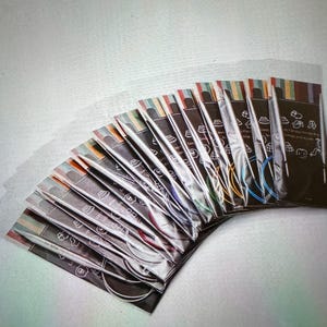 Individual Fixed Circular Knitting Needles