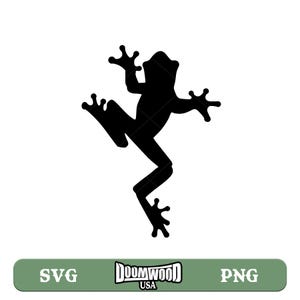 Froggy Png Svg Crawling Frog tropical