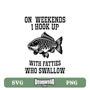 Carp Hookup Fishing Svg Png