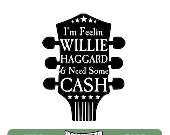 Willie Haggard Cash Svg Png