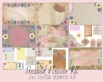 Kit Flores Prensadas