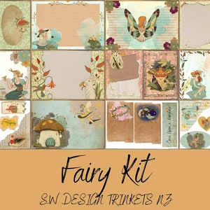 Fairy Digital Junk Journal Kit