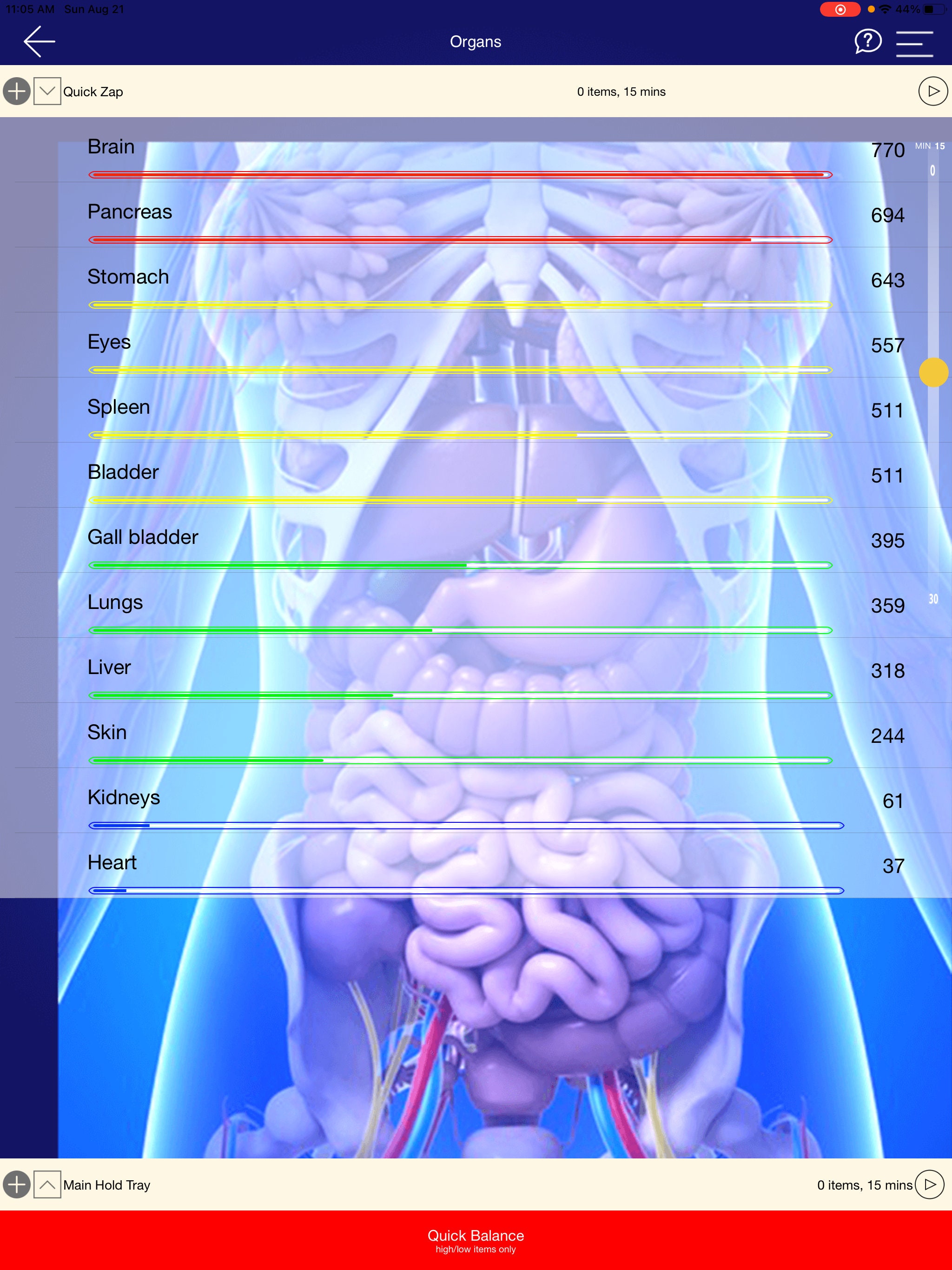 Quantum Biofeedback Scan - Etsy