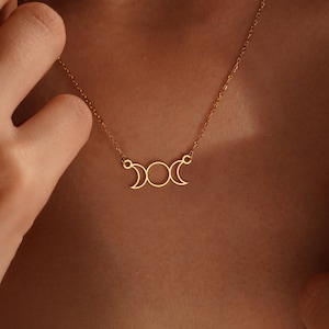 Triple Goddess Necklace