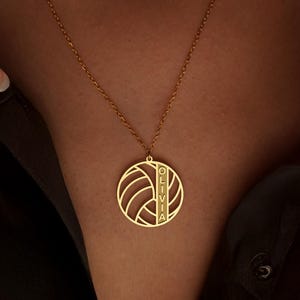 Volleyball Necklace