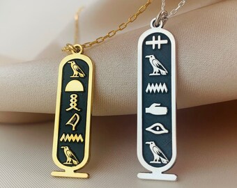 Egyptian Name Necklace - Etsy