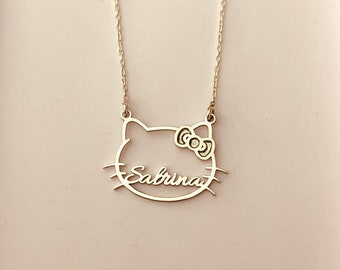 Sanrio Hello Kitty Zodiac Aquarius Sterling Silver CZ Ruby Pendant Necklace Sterling Silver 18 In. Hello Kitty Aquarius Crystal Necklace Etsy