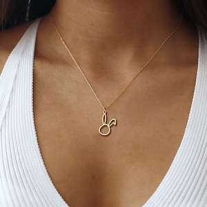 Easter Bunny Necklace, Rabbit Necklace, Floppy Ear Rabbit Necklace, Rabbit Charm Necklace, Bunny necklace, Pet Necklace Silver Gifts