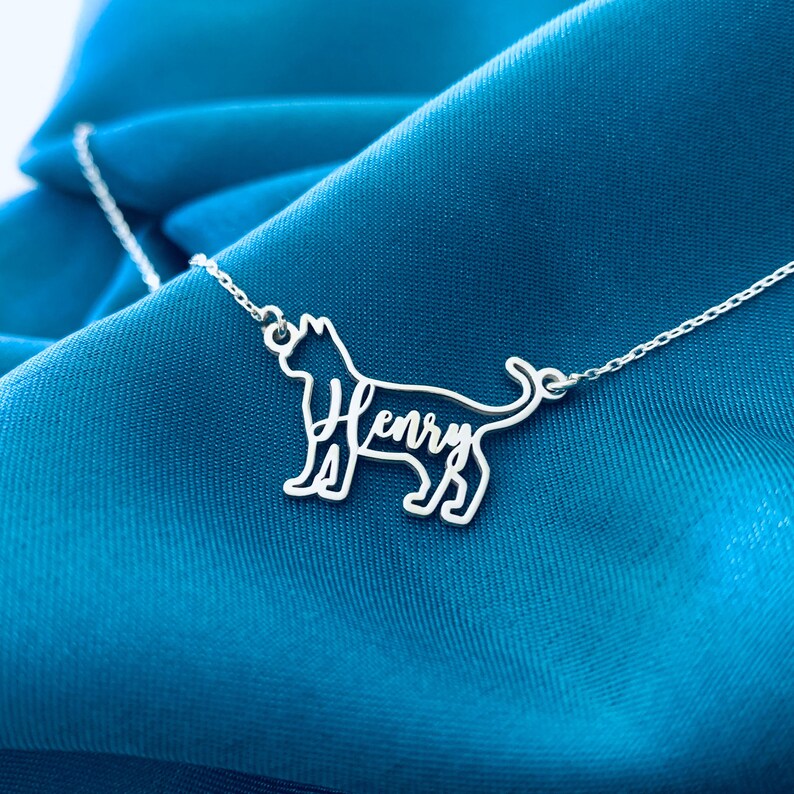 Cat Name Necklace