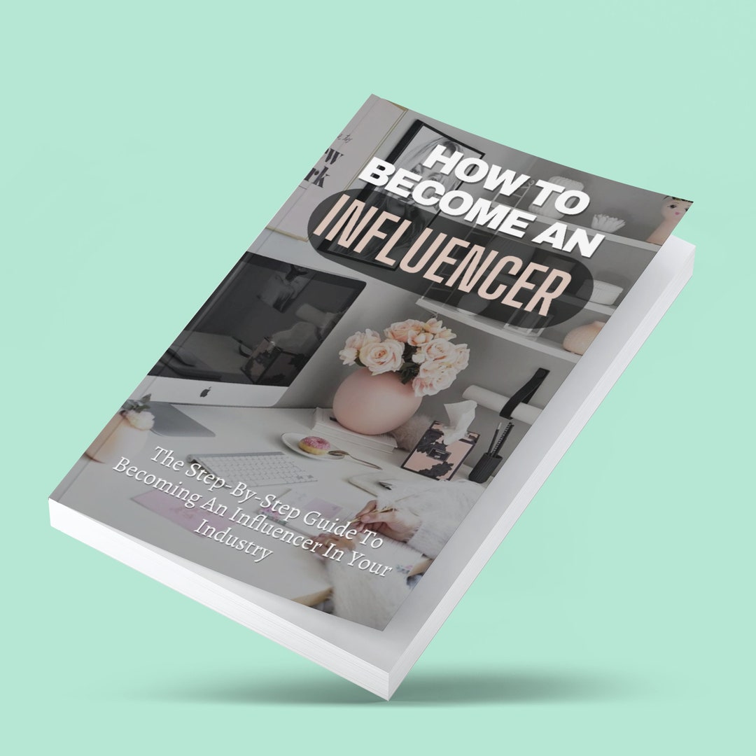 How to Become an Influencer Ebook - Etsy