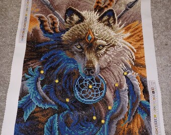 Wisdom of the Wolf – Diamond Painting