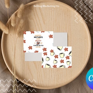 cartão do dia das mães cartão postal | Cartão de Feliz Dia das Mães para impressão