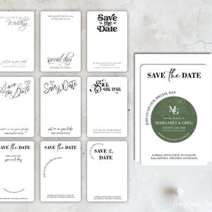 style #1351 Magnet backing card Invitation by Oxee, custom save the date backing cards, printed wedding invites