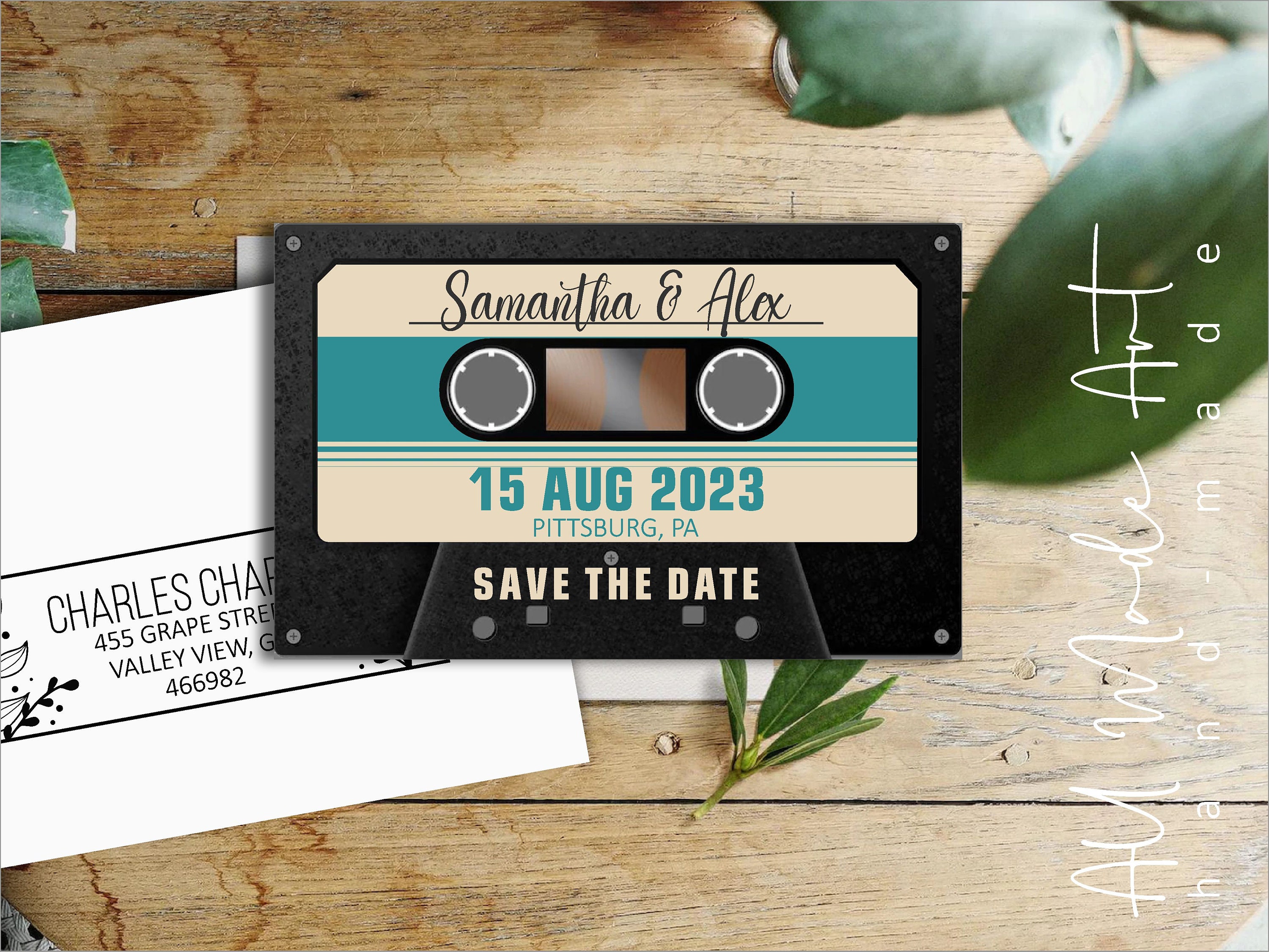 Cassette Invitation - Etsy