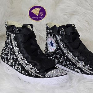 Chuckie3A--Authentic Custom Blinged Chucks