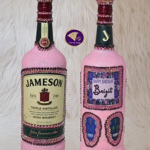 JamesW., Blinged Out 1L Jameson Bottle