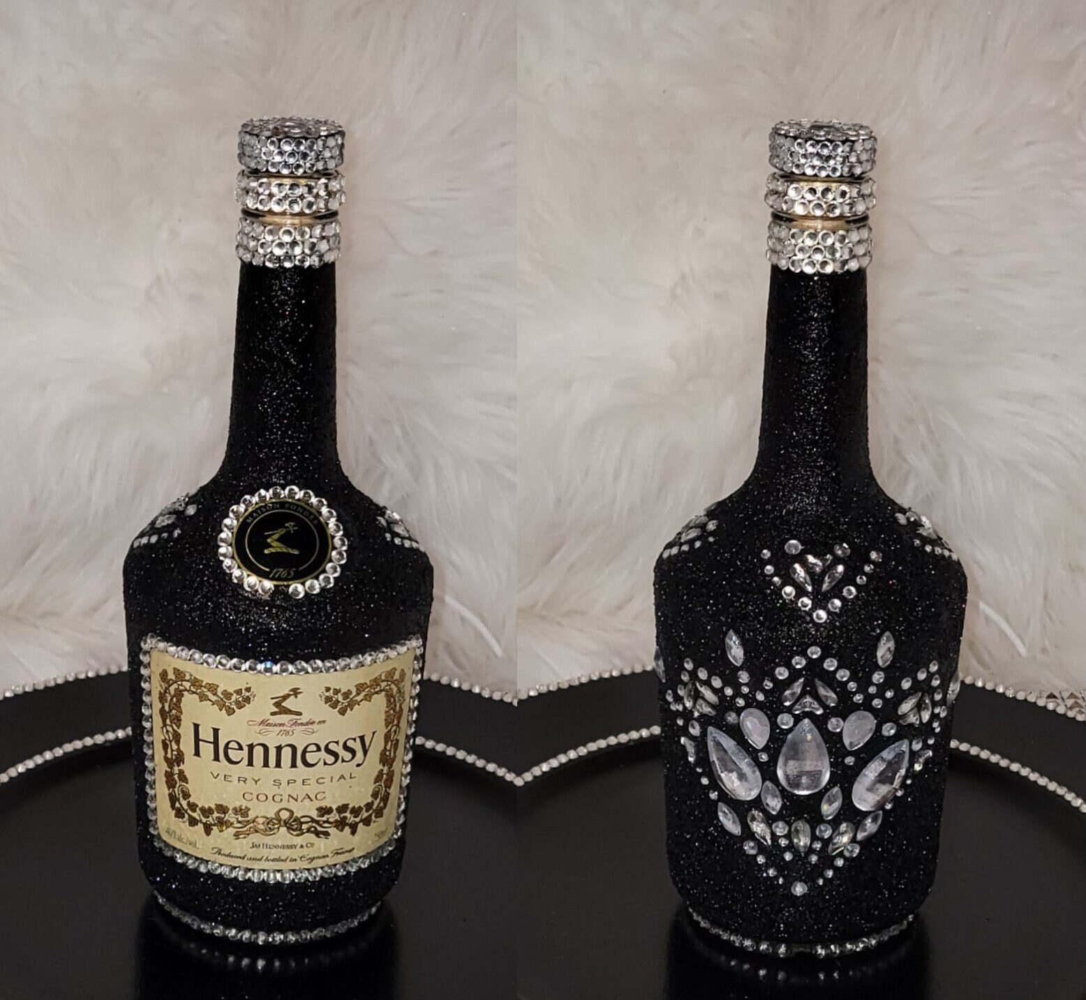 Bling Hennessy Bottle Etsy