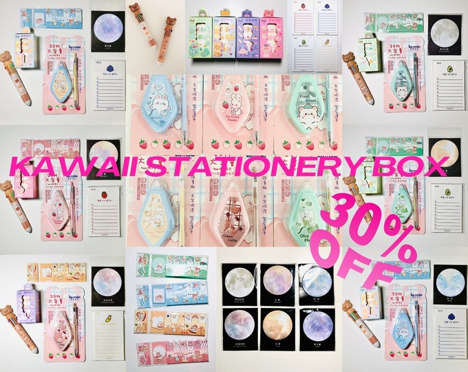 Kawaii stationery box