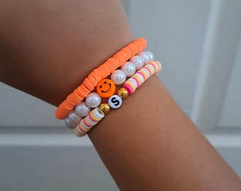 Cute summer stack bracelets