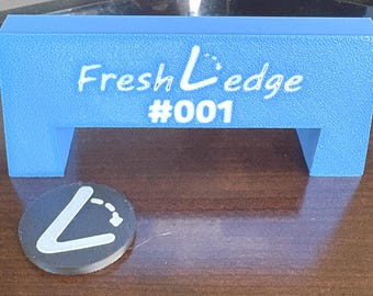 FreshLedge Desktop Hockey Game – Limited Edition Numbered Goal & Puck – 3D Printed Desk Game