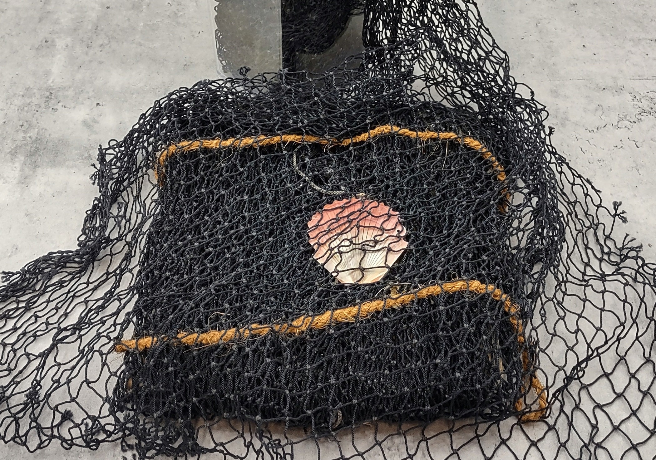 Decorative Fish Net Tied Black Nylon approx. 4X9 Feet Fishing Net Great for  Display, Art Projects, Crafts & Nautical Themed Parties -  Canada