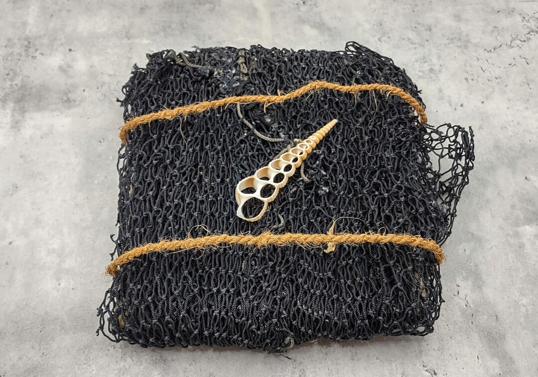 Fish Netblack Decorative Fish Net Black Nylon Tied (1 Net Approx. 4x9 Feet) Fishing ...