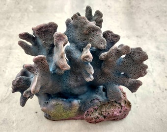 Blue Ridge FAUX Coral - (1 FAKE Coral approx. 7Wx6Dx4T inches)