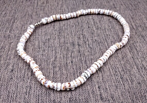 Tiger puka shell necklace discount