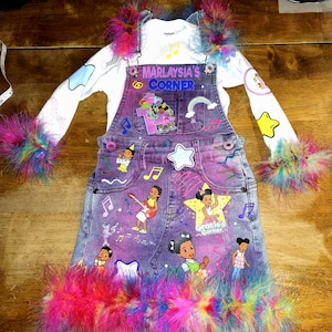 Custom Gracie birthday outfit