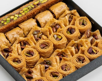 Sélection de baklava, pistache uniquement