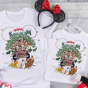 Disney Animal Kingdom Christmas Shirts, Cute Animal Kingdom Shirts, Disney Safari Shirt, Disney Matching Shirts for kids and adults WD38