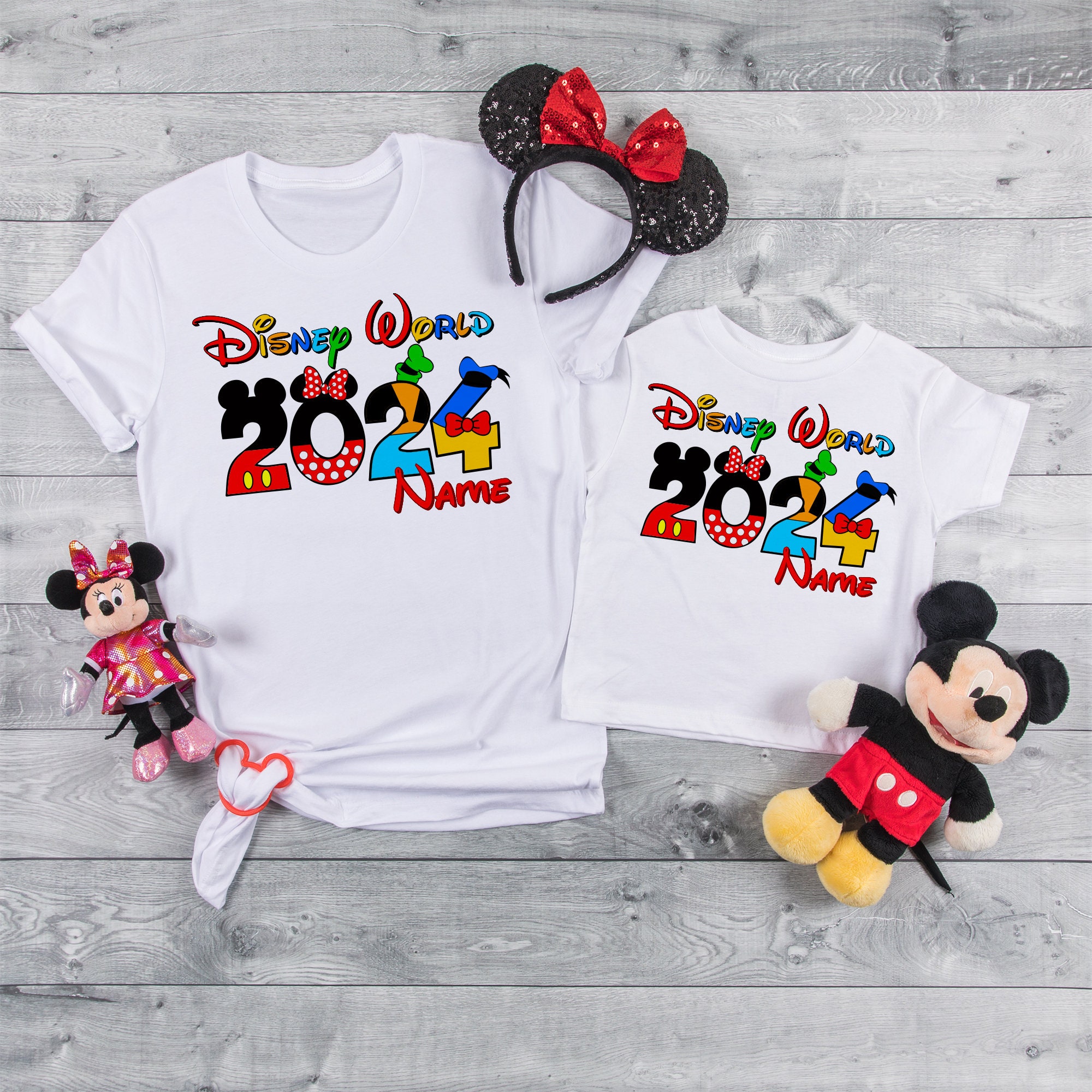 Disney World 2024 Shirs, Cute Disney Trip Shirts, Disney Trip 2024