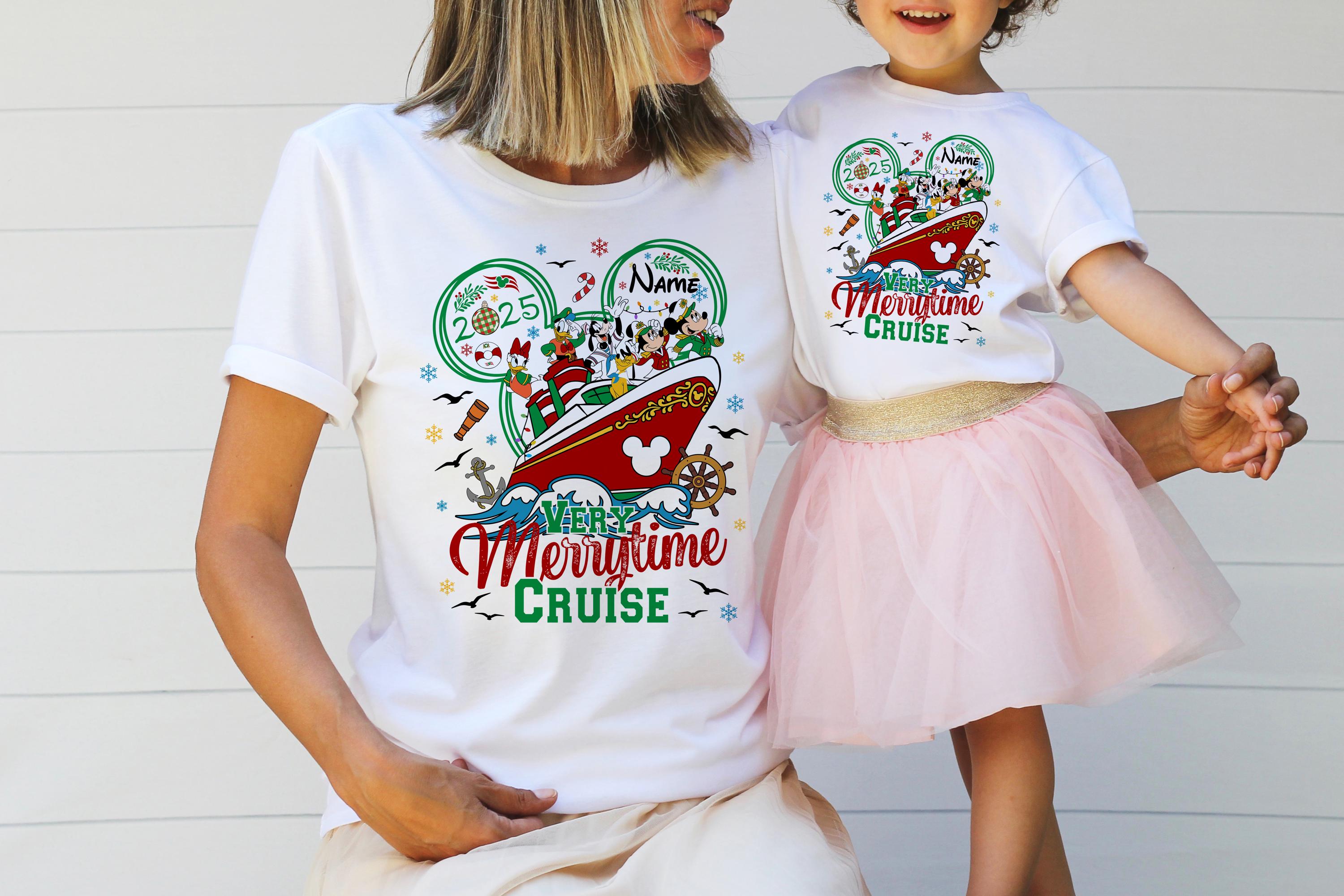Disney Christmas Cruise Shirt, Disney Merry Christmas Shirt, Disney Christmas Cruise, Disney personalized shirts, Disney Matching Shirts W45